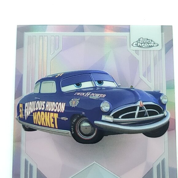 2023 Topps Chrome Disney 100 Years Doc Hudson Pink Refractor 093/399